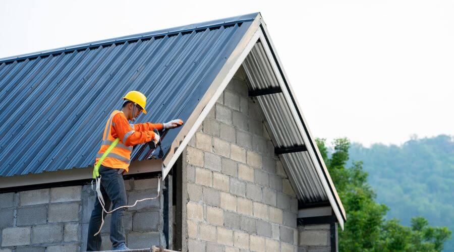 Professional metal roof installation in Middlefield, MA